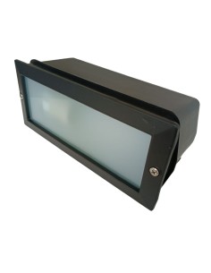 Applique murale encastrée Relco 28306 Olbia noire 60 W E27 230 V IP54 234 x 100 x 80 mm 2